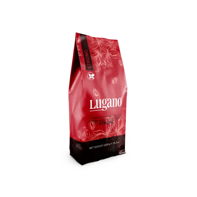 LUGANO ÇEKİRDEK KAHVE 1 KG STRONG PAKET