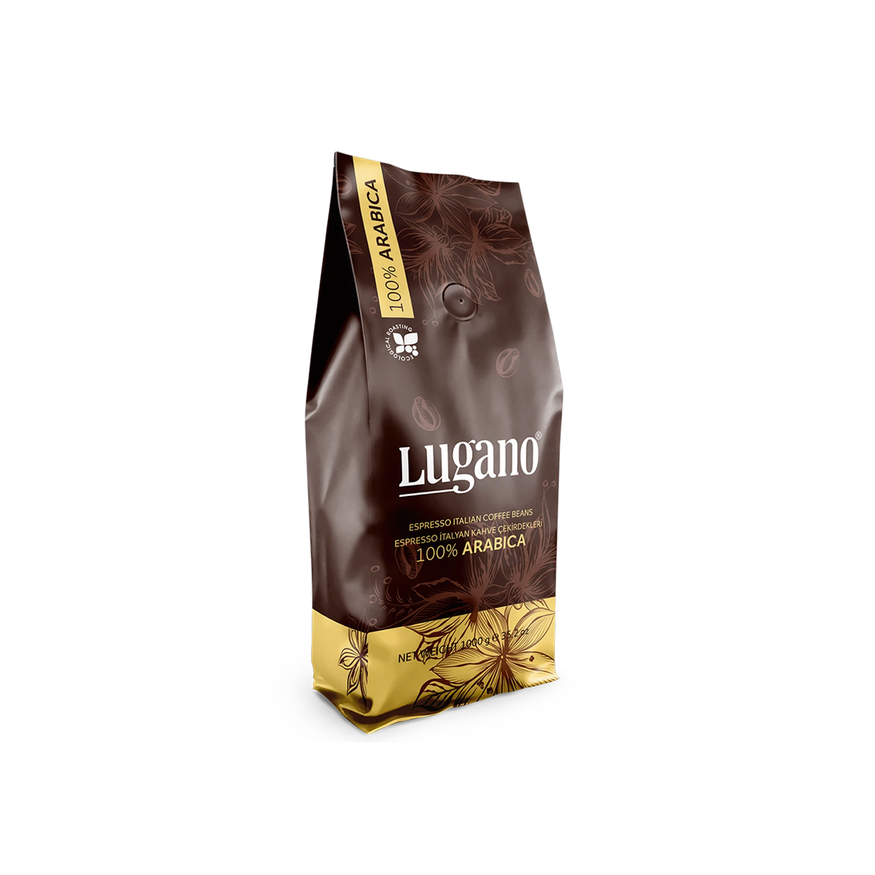 LUGANO ÇEKİRDEK KAHVE ARABİCA 1 KG