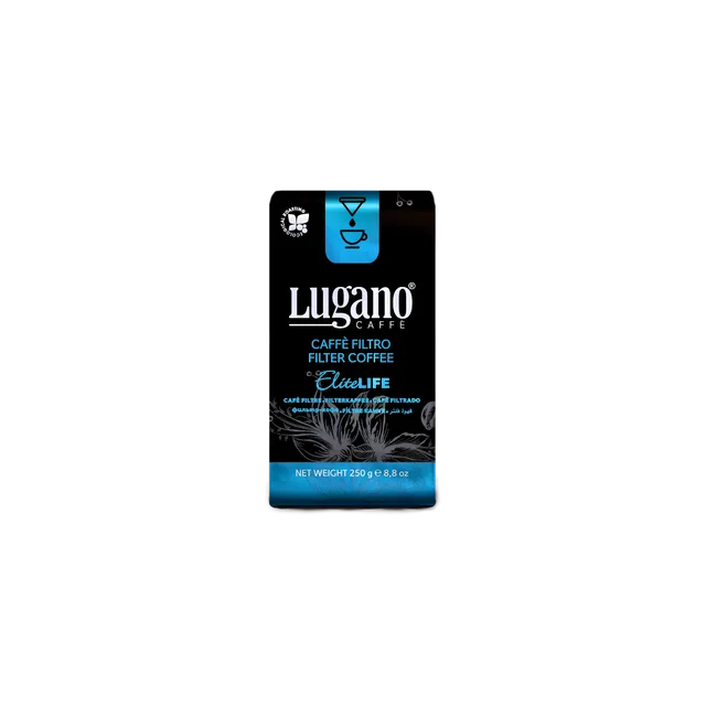 LUGANO FİLTRE KAHVE 250 GR ELİTE LIFE PAKET