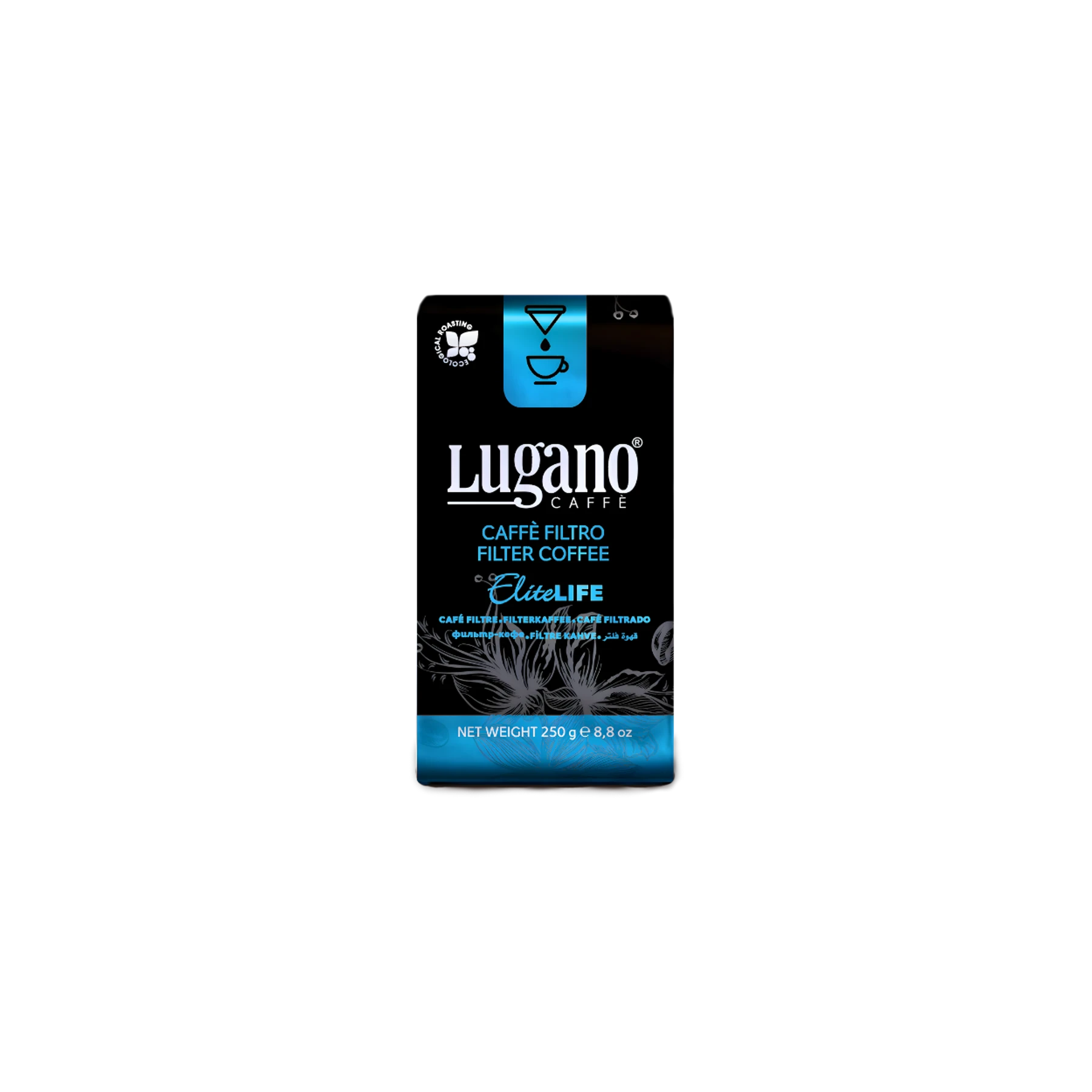 LUGANO FİLTRE KAHVE 250 GR ELİTE LIFE PAKET