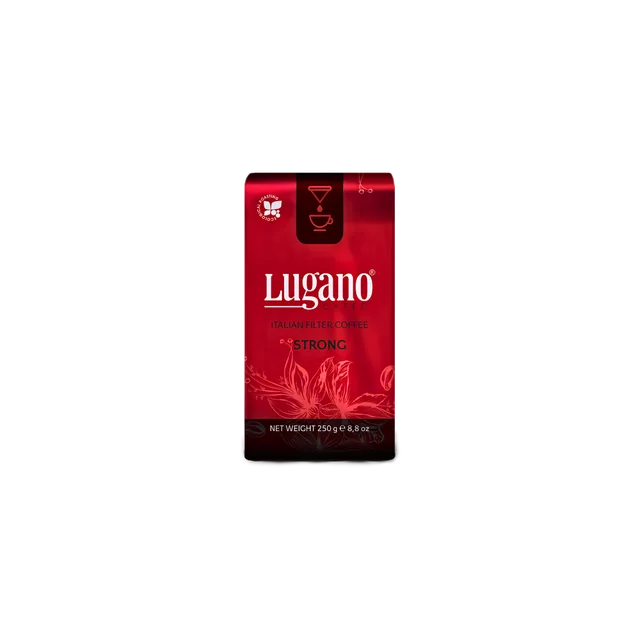 LUGANO FİLTRE KAHVE 250 GR STRONG PAKET